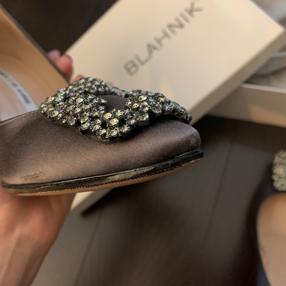 MANOLO BLAHNIK HANGISI 90mm size5 - Picture 4 of 7